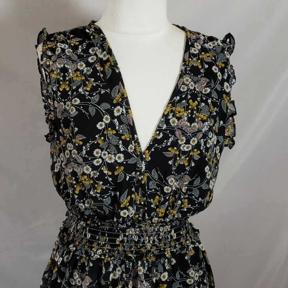 NEW Max Studio Ruffled Dress - Picture 2 of 12